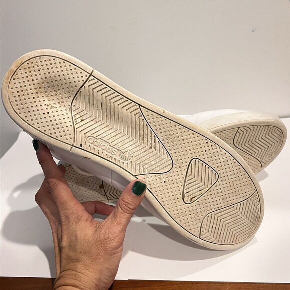 Adidas White Tubular Invader Sneakers Mens 11 S81794 Basketball Shoes Leather - Picture 10 of 10